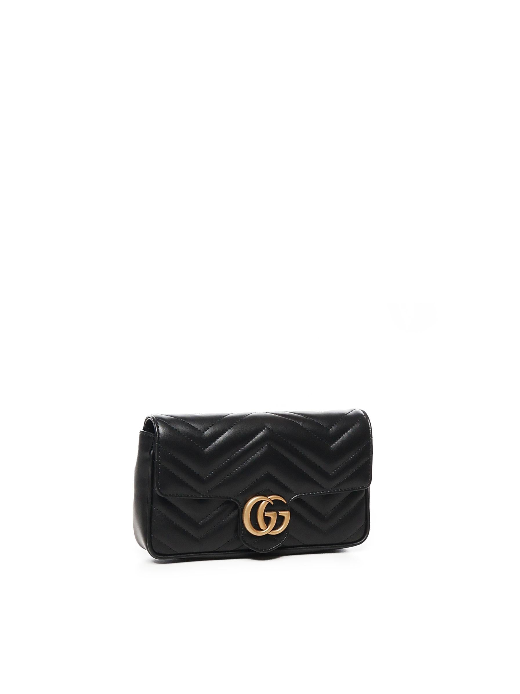 Borsa a spalla GG Marmont piccola in pelle 751526 AACCE1061 GUCCI 