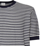 T-shirt a righe in cotone<BR/> M76MAGM57MAG0M037 11-01 ELEVENTY 