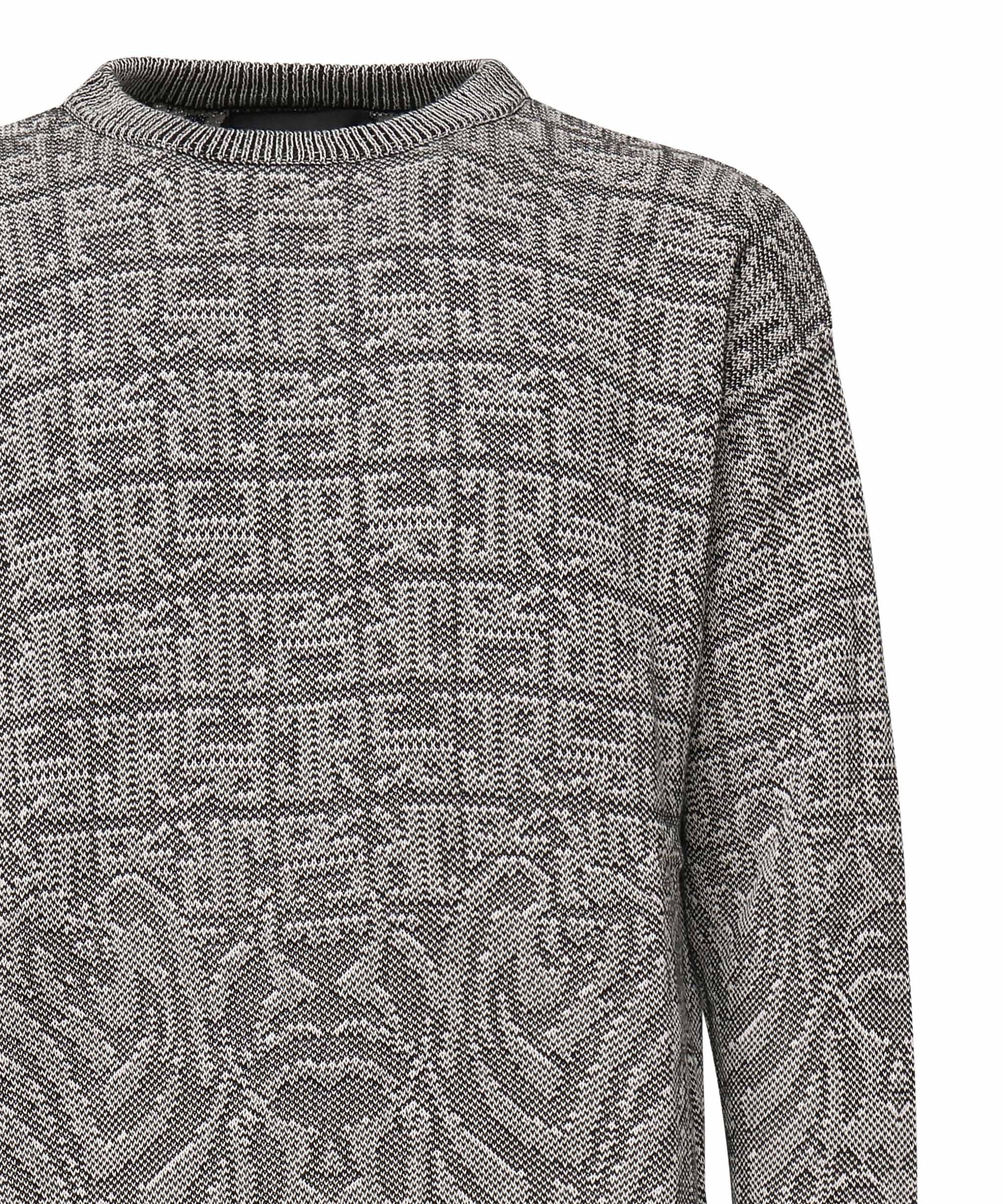 Maglione grigio con logo integrato RMP25003MA  JOHN RICHMOND 