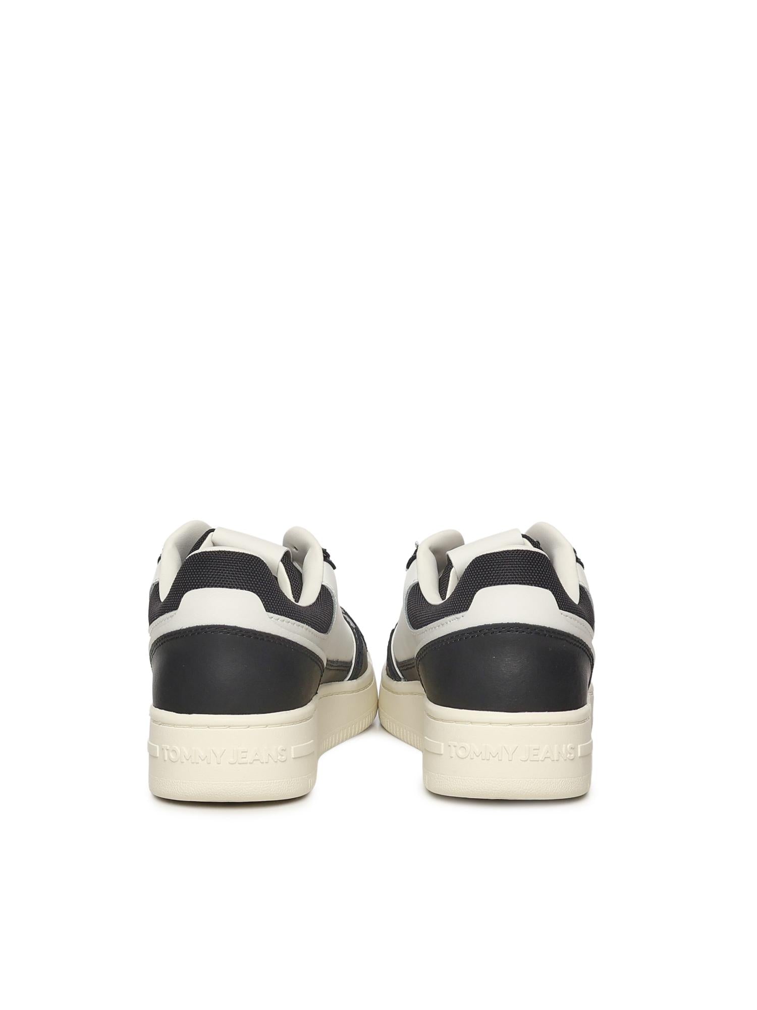 Sneakers Retrò in pelle EM0EM01610 BDS TOMMY HILFIGER 
