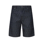 Pantaloncini in denim FF Jacquard FLP369 AUX4F0BUZ FENDI 