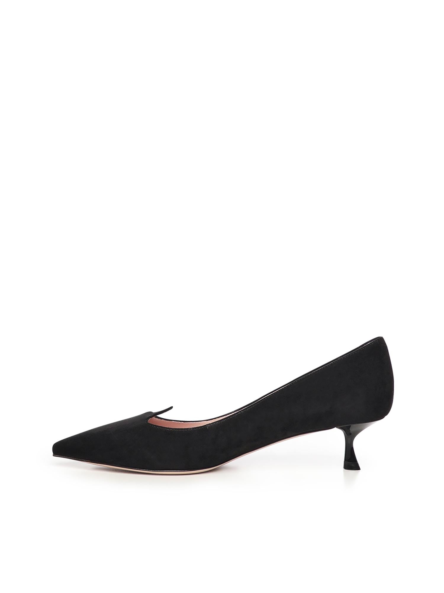 Décolletés I Love in suede RVW54324540HR0 B999 ROGER VIVIER 
