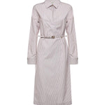 Abito midi chemisier a righe FDD515 AVJXF1UKB FENDI 