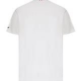 T-shirt in cotone con ricamo POT0001 04379L MC2 SAINT BARTH 