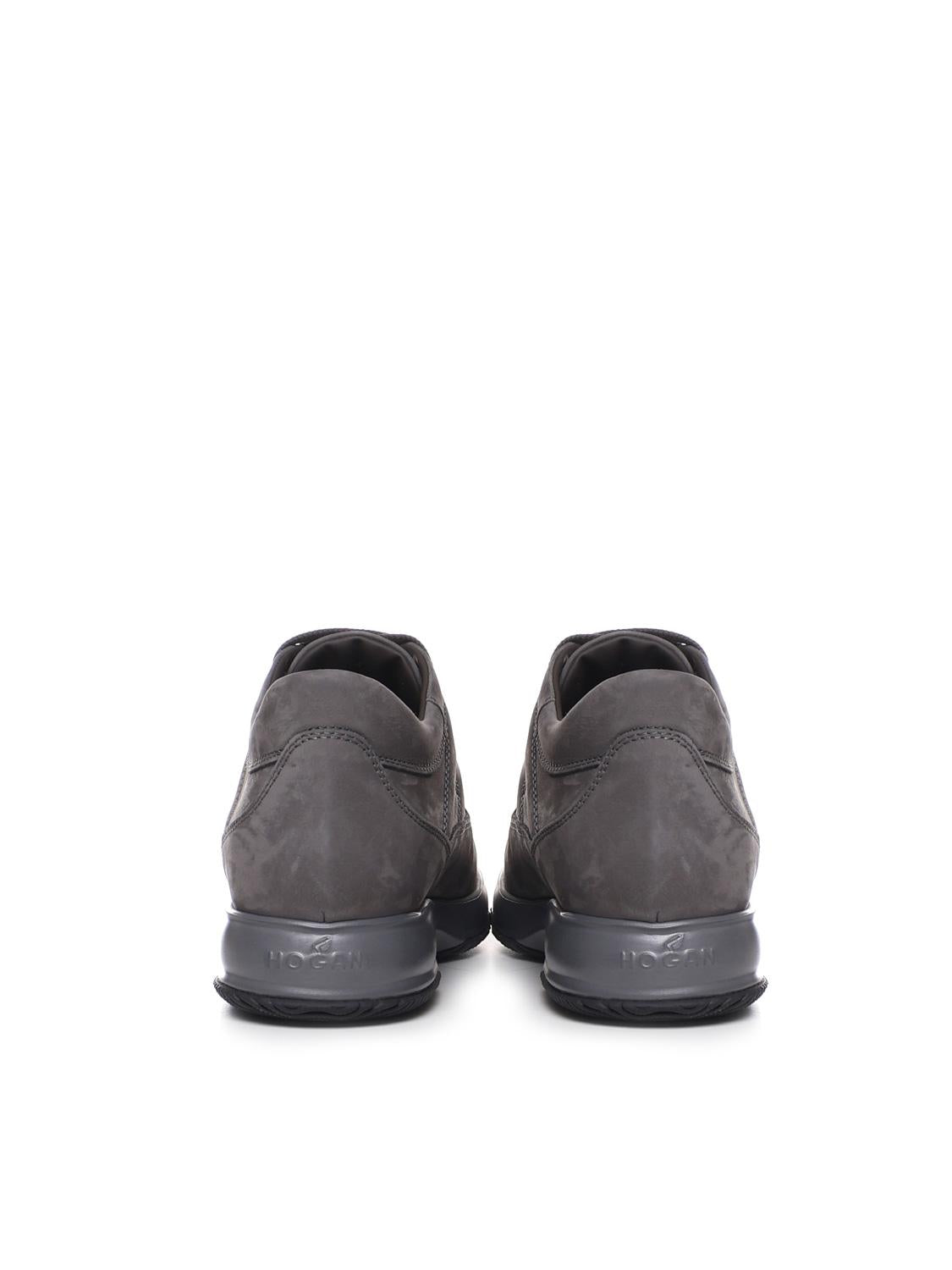 Sneakers Interactive grigia in camoscio HXM00N00010 6RNB612 HOGAN 