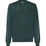 Maglia in lana con colletto polo 14290 55125464 GALIANO 