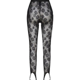 Leggins in pizzo affair 2302TR00301 AFFAIRBLACK NUE' 