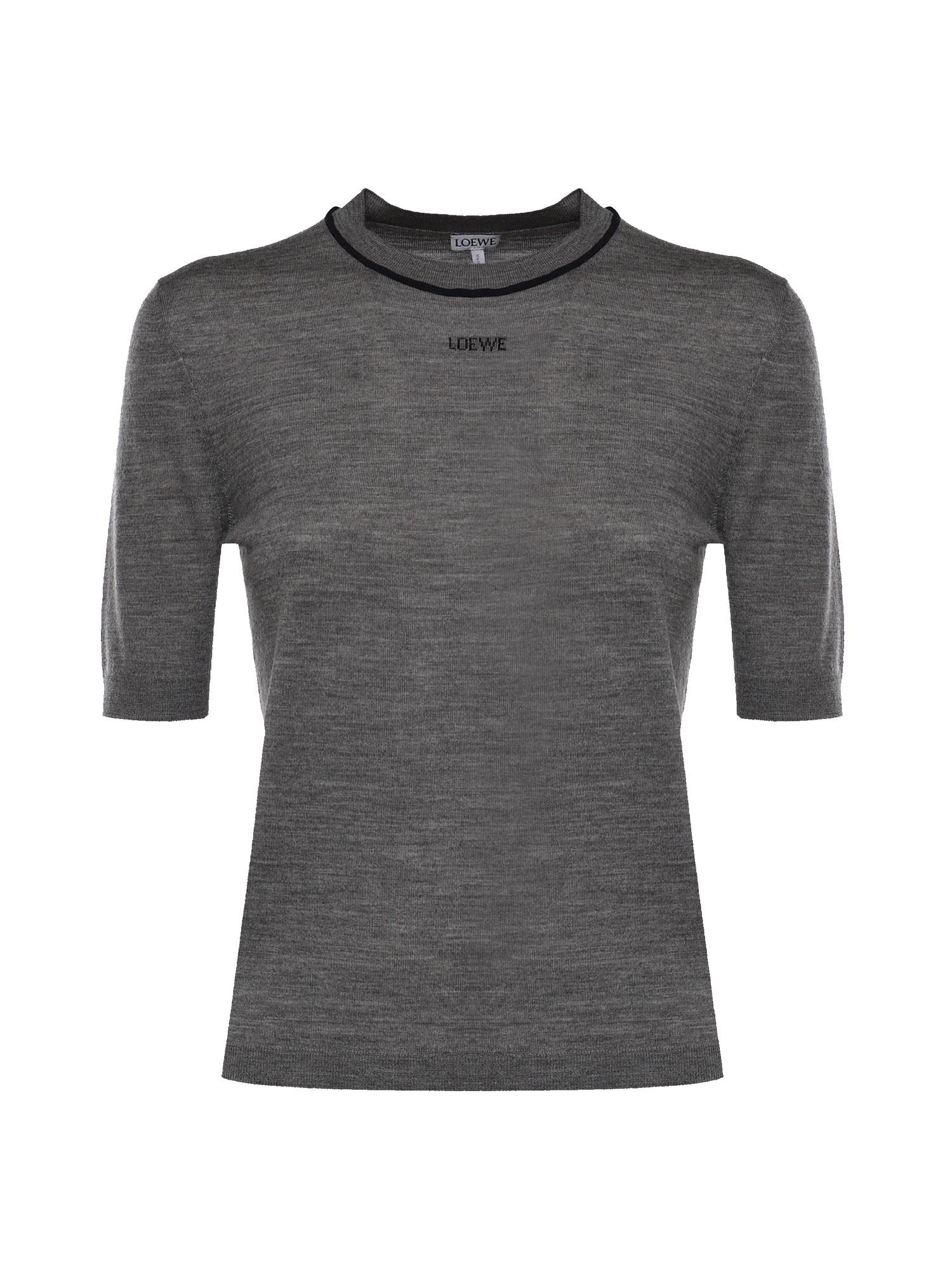 Maglione in lana con logo S359Y55K43 4004 LOEWE 