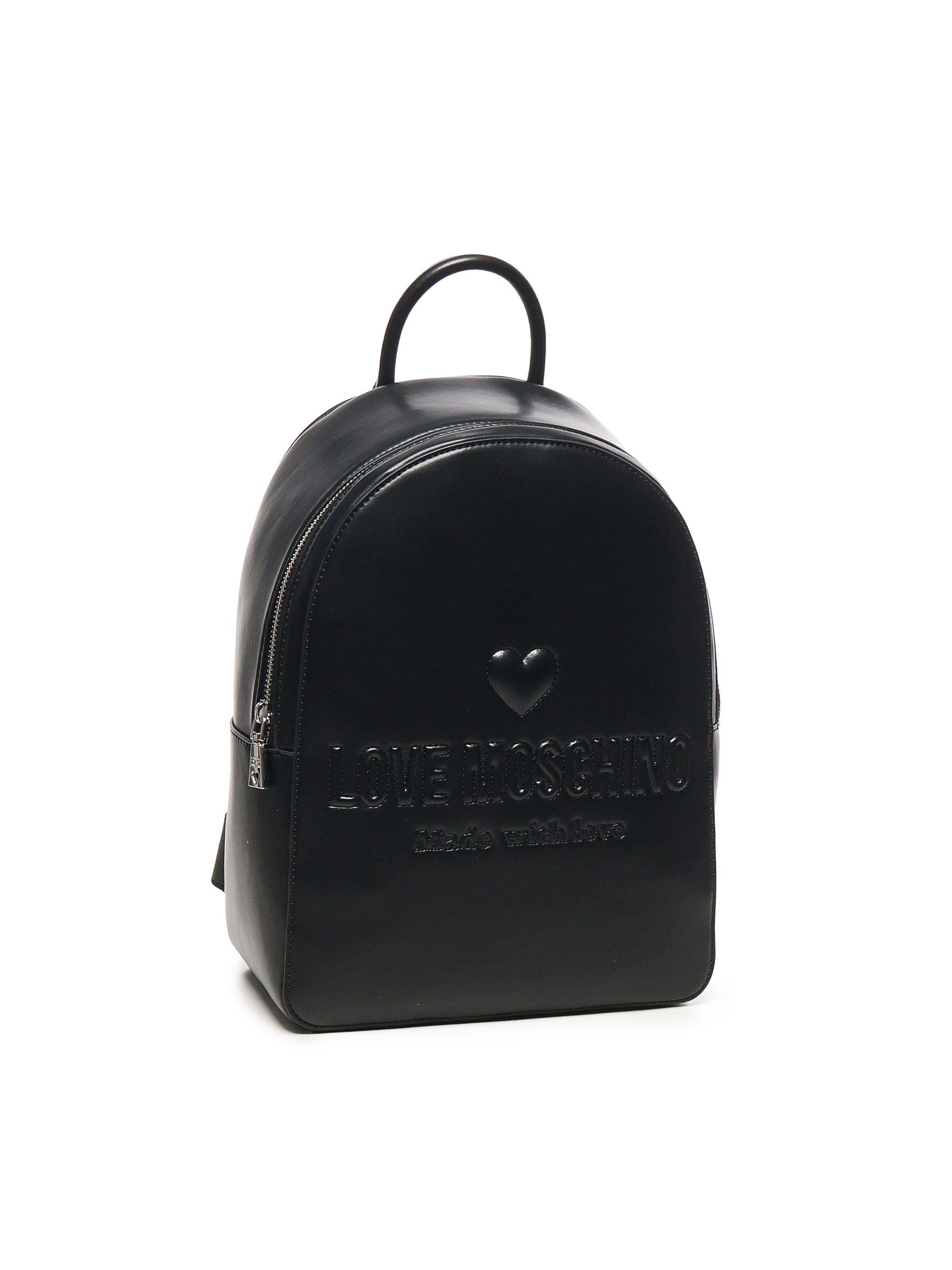 Zaino logo lettering<BR/> JC4222PP0MKF0 00B LOVE MOSCHINO 