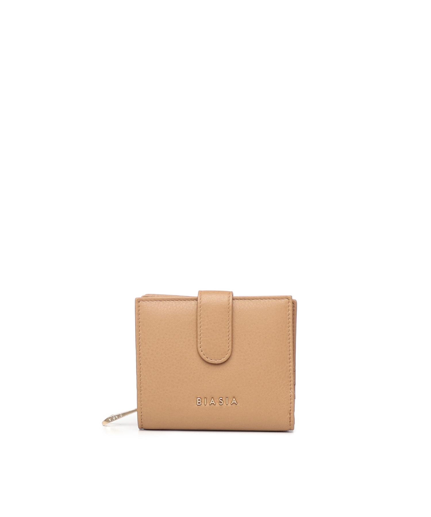 Portafoglio con logo in pelle BIPP9FF215 CAMEL BIASIA 