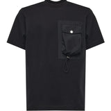 T-shirt in cotone BULL NERO GIULIANO GALIANO 