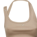 Canotta con fibbia asimmetrica 325JDE143JS0194 1098 COURREGES 