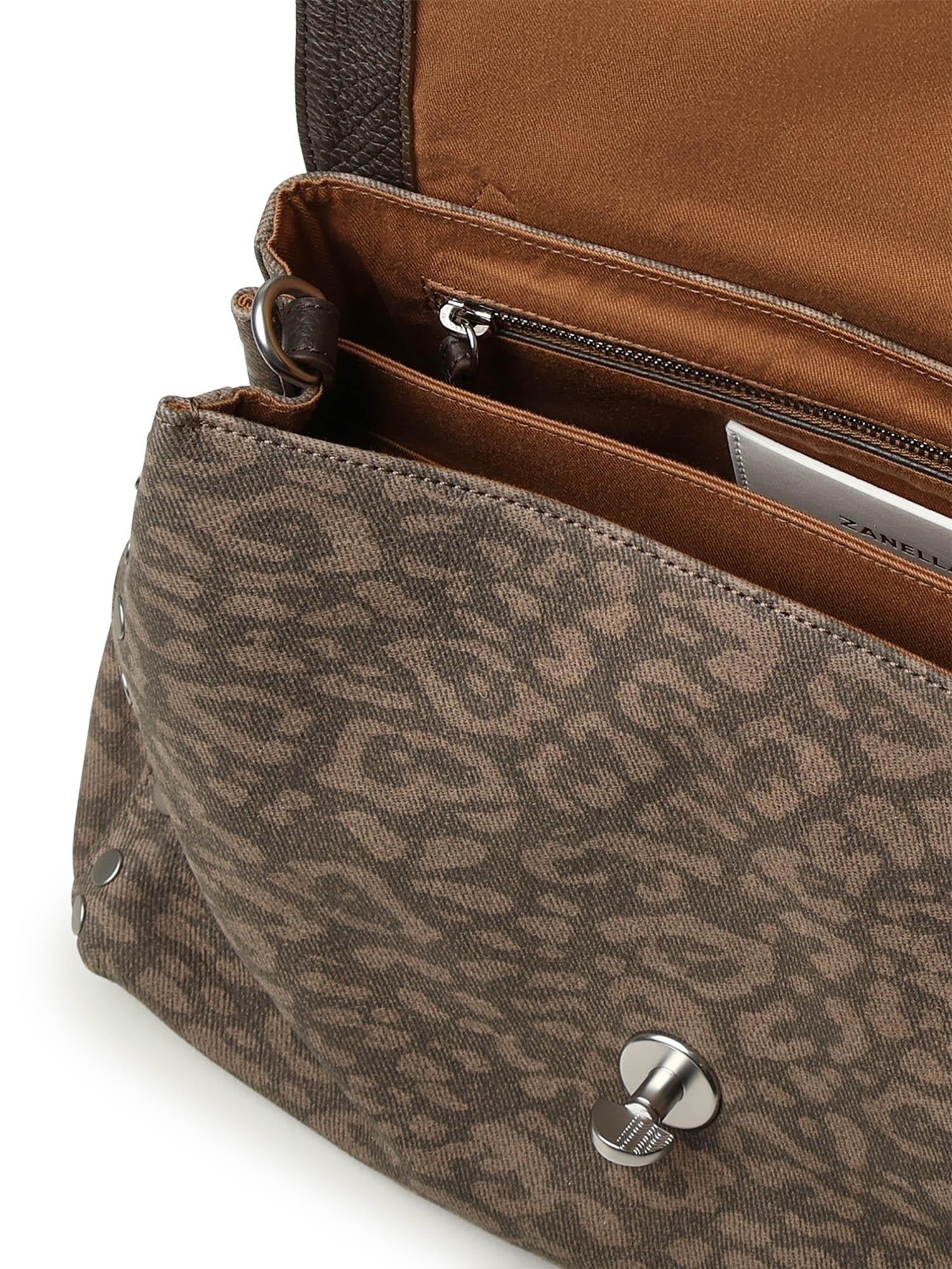 Borsa Postina small in pelle nabuk 068010 -2110000Z0237 ZANELLATO 