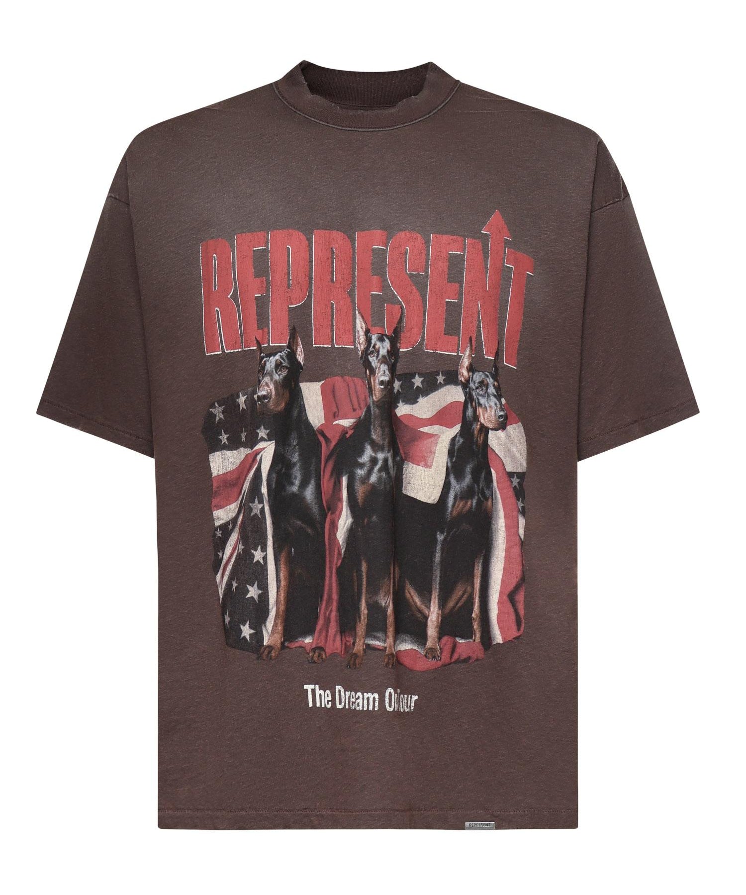 T-shirt Dream On Tour con stampa MLM100593 17 REPRESENT 