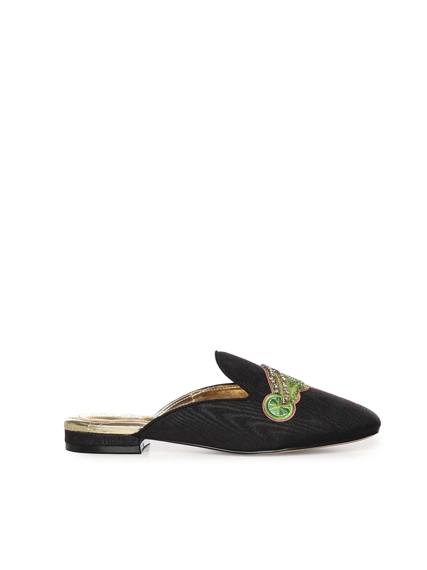 Mule Embroidered 5387700069 BLACK KURT GEIGER 