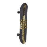 Skateboard in legno con logo a contrasto 7AS109 AJI4F0QU2 FENDI 