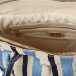 Borsa shopping con logo 73BS9MV02R ILENEAZZURRO/MULTICOLOR V° 73 