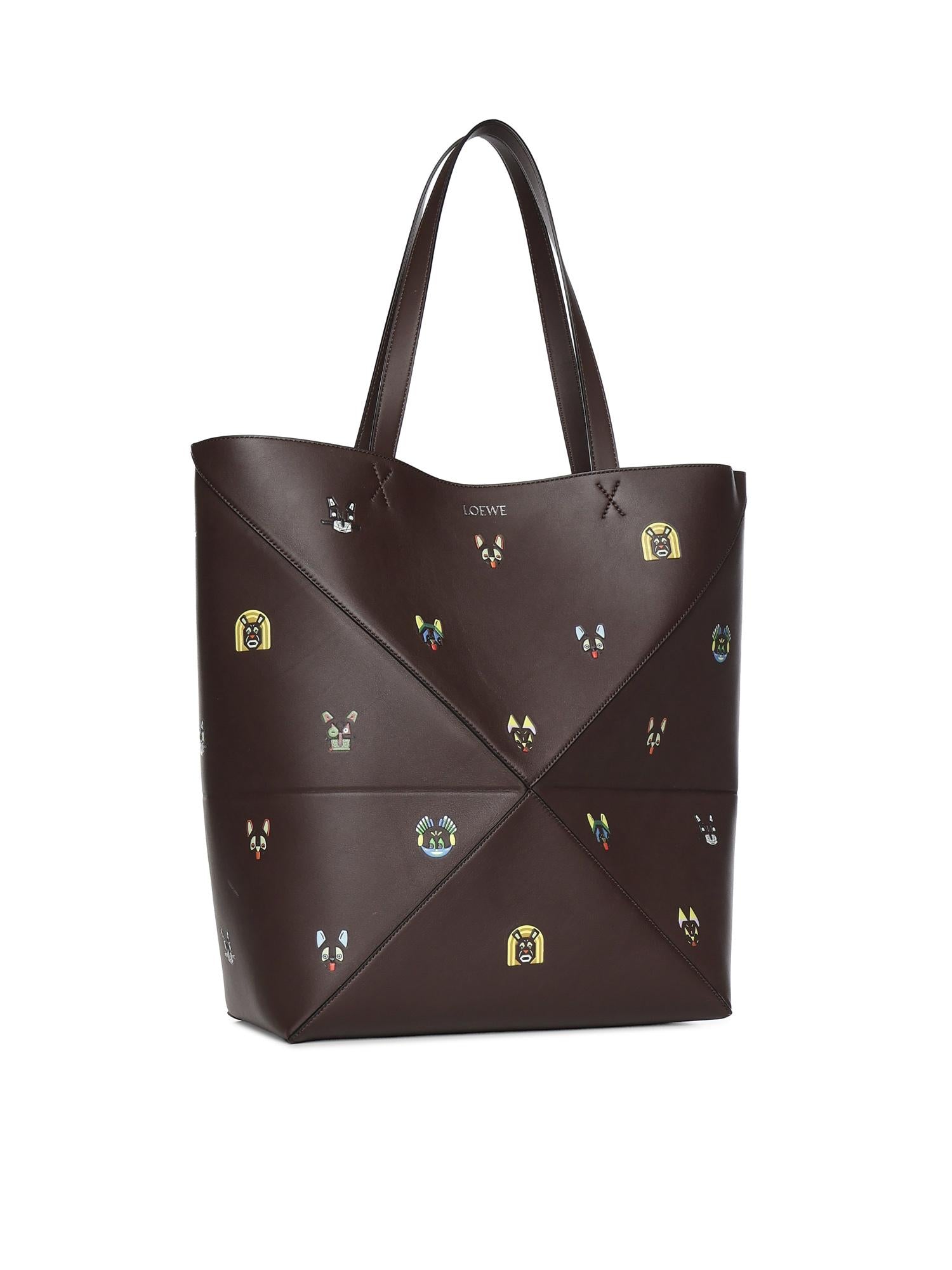 Borsa tote Puzzle Fold XL in nappa B779Q18X56 3100 LOEWE 