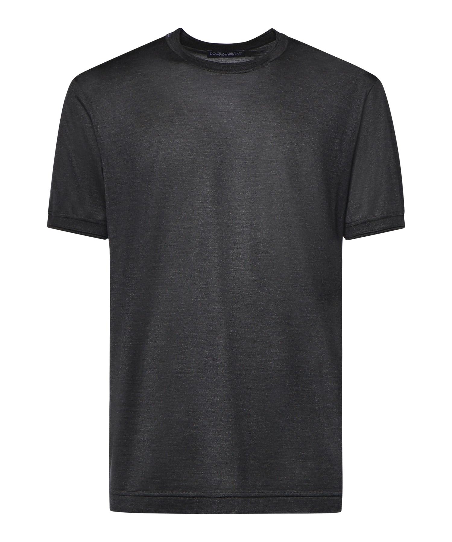 T-shirt in seta G8ST1T G7P0FS8296 DOLCE & GABBANA 