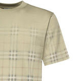 T-shirt in cotone Check sfumato 8119023 C4053 BURBERRY 