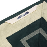 Telo da mare con logo jacquard 255AC737 60085CE JACQUEMUS 