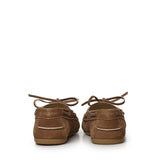 Scarpe Deck in pelle scamosciata delavé 5D123E Z5OF0401 MIU MIU 