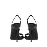 Slingback Lidia in vernice PX1950 XVN01PATENT BLACK PARIS TEXAS 