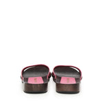 Zoccoli in vernice con logo 5Z425E 069F0638 MIU MIU 