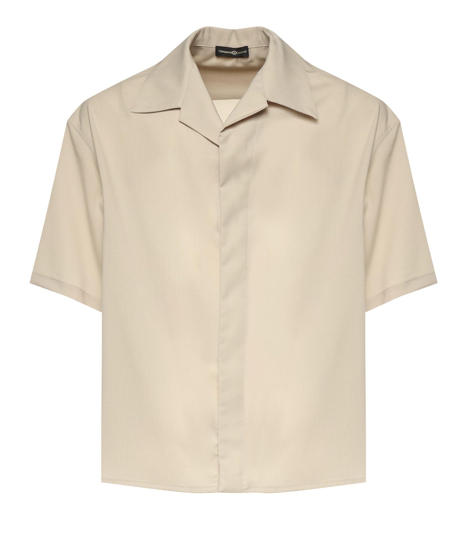 Camicia Molten in misto lana VOLTEN SABBIA GIULIANO GALIANO 