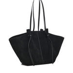 Borsa tote Mochi in pelle scamosciata LARGE MOCHI SUEDE BLACK YUZEFI 