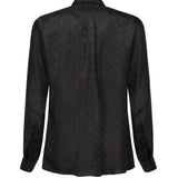 Camicia Martini in seta jacquard logo G5MM4T FJ1JYN0000 DOLCE & GABBANA 