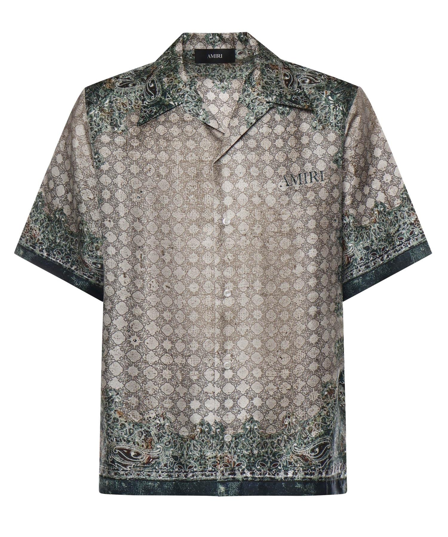 Camicia con stampa in seta AMTOSH1095 900 AMIRI 