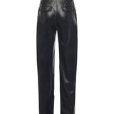 Pantaloni balloon effetto pelle soft touch 105371 A2P4Z99 PINKO 