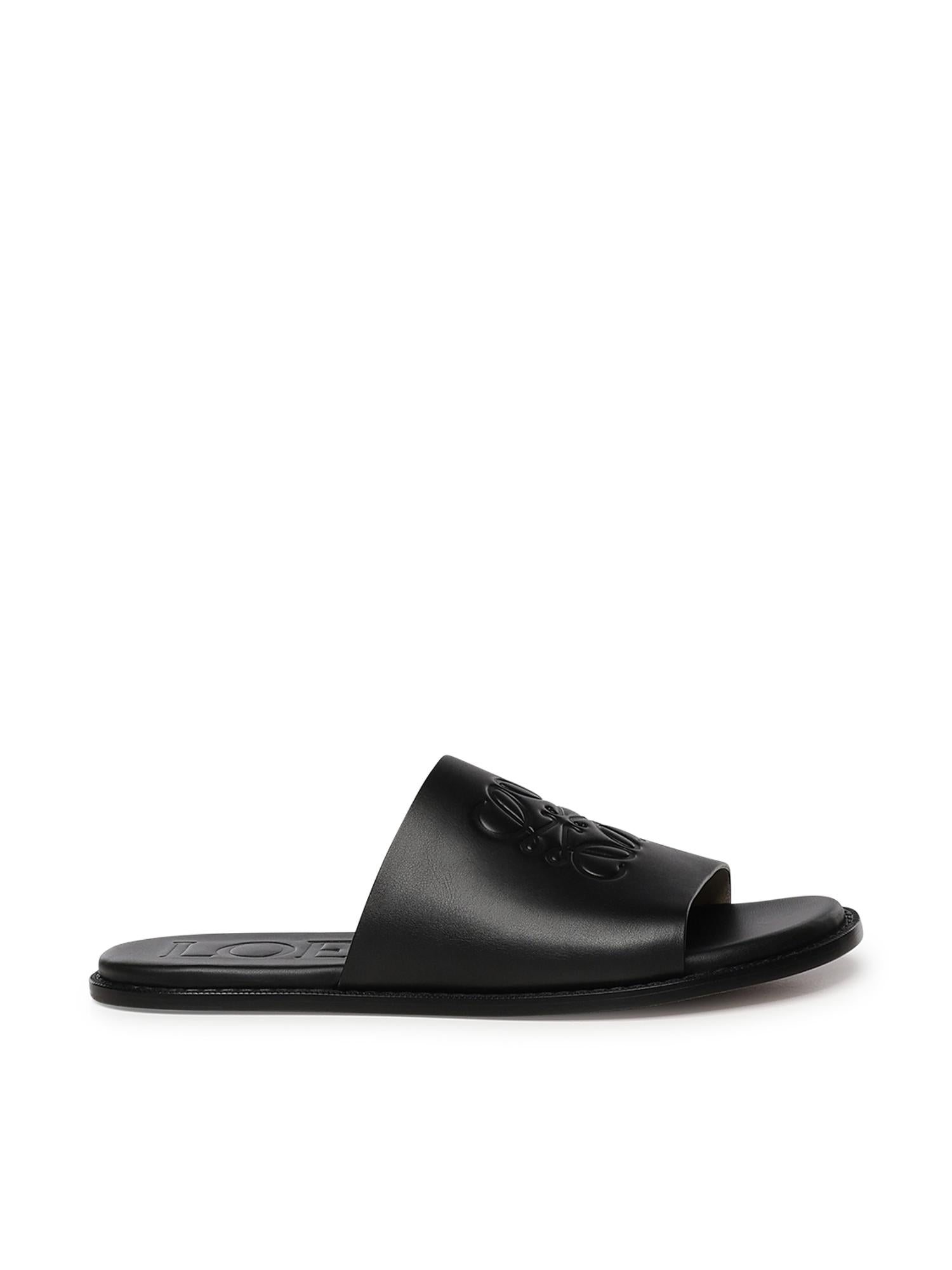 Slide Anagram Flex in pelle di vitello M616465X22 1100 LOEWE 