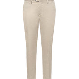 Pantaloni in misto cotone HE1451005 TORTORA HESKIMO 
