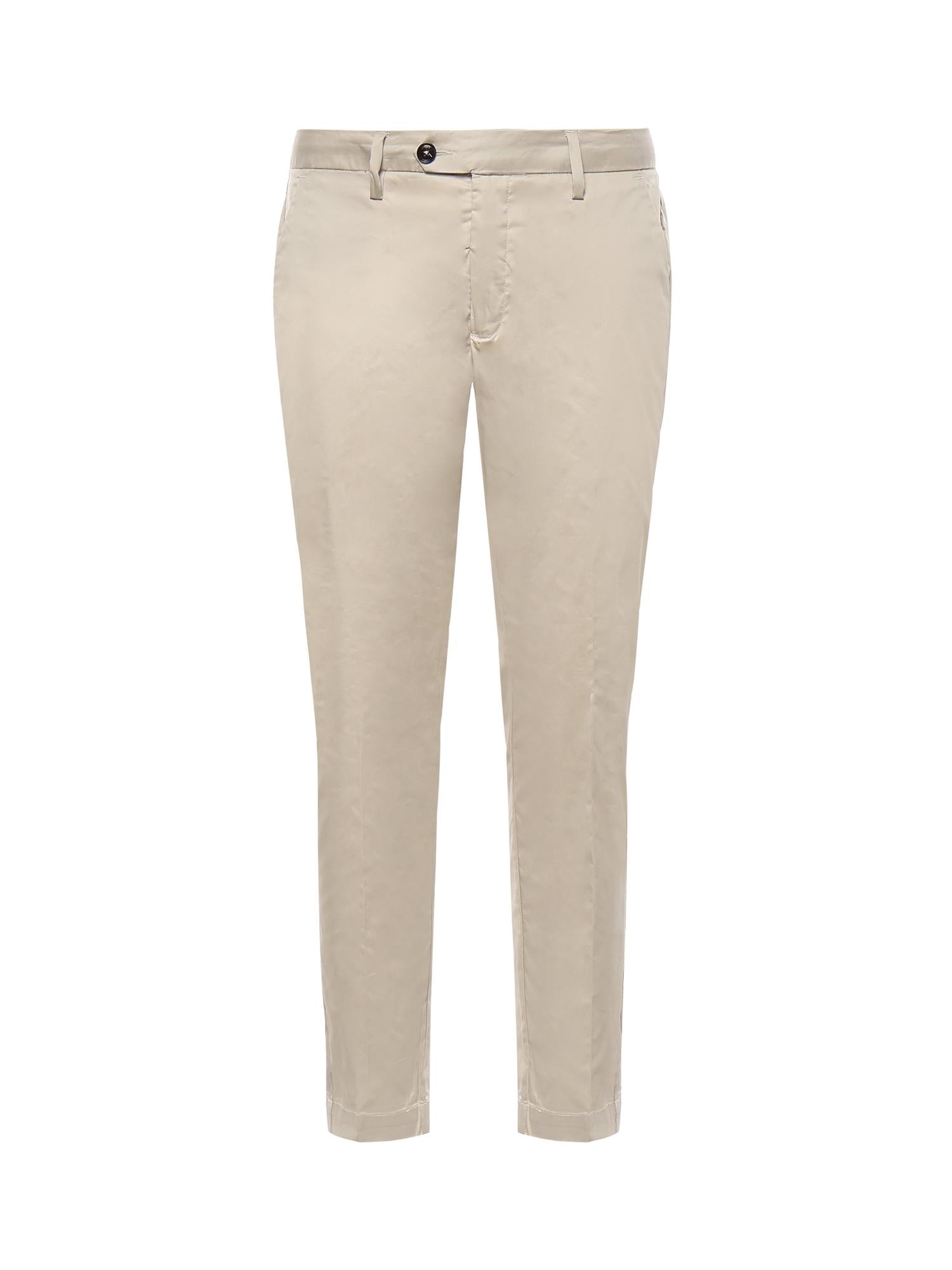 Pantaloni in misto cotone HE1451005 TORTORA HESKIMO 