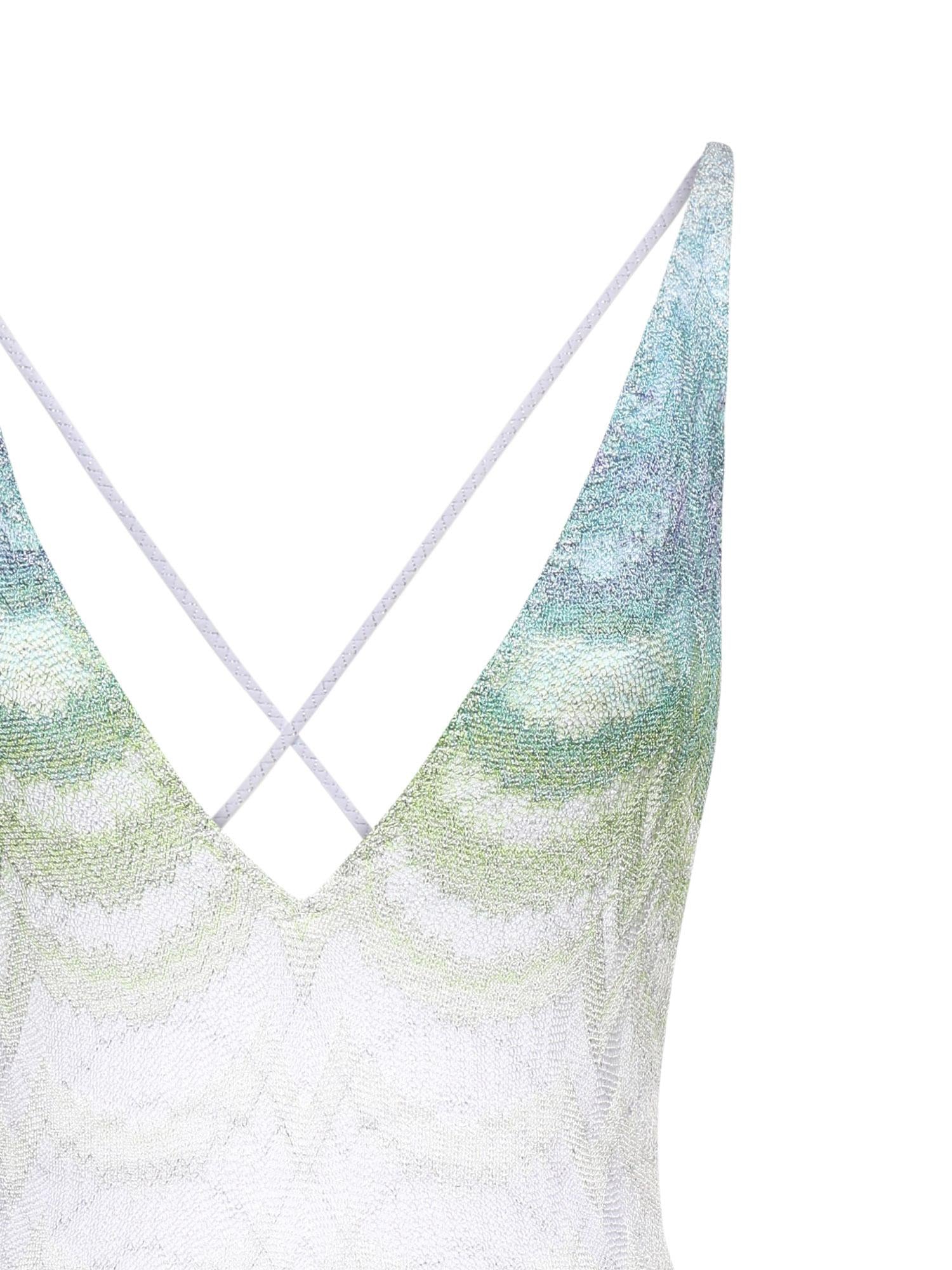 Costume intero in viscosa lamé MC22SP03 BR014HSM9X1 MISSONI 