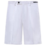 Bermuda Harry in lino con pince MCHAR3259S26B 282 MICHAEL COAL 