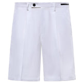 Bermuda Harry in lino con pince MCHAR3259S26B 282 MICHAEL COAL 