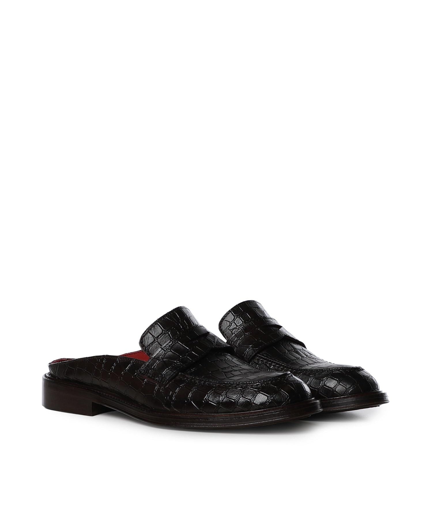 Mules in pelle ELLIS COCCOT.MORO GIULIANO GALIANO 