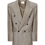 Giacca doppiopetto in lana 821942 Y1I251506 SAINT LAURENT 