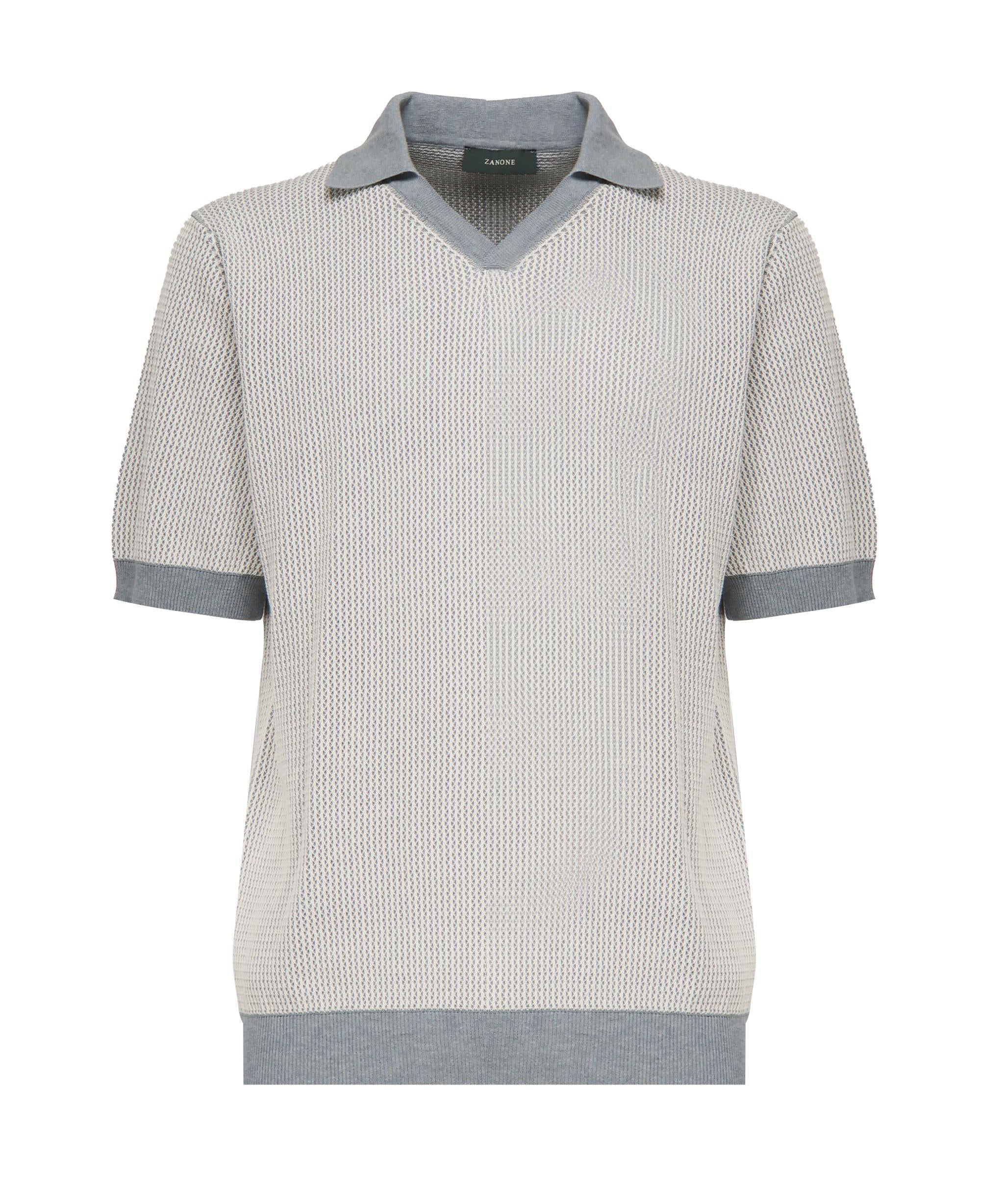 Polo in crêpe di cotone 810192 ZN322Z5530 ZANONE 