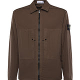 Overshirt in cotone con logo L1S151200005 S0298V007C STONE ISLAND 