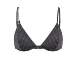 Reggiseno in fresco di lana gessato DC482 ES0080D903 DONDUP 