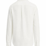 Camicia in lino con logo 211970730 518 POLO RALPH LAUREN 