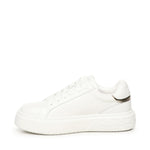 Scarpe da tennis in pelle con suola platform SS0071 P001Z12 PINKO 