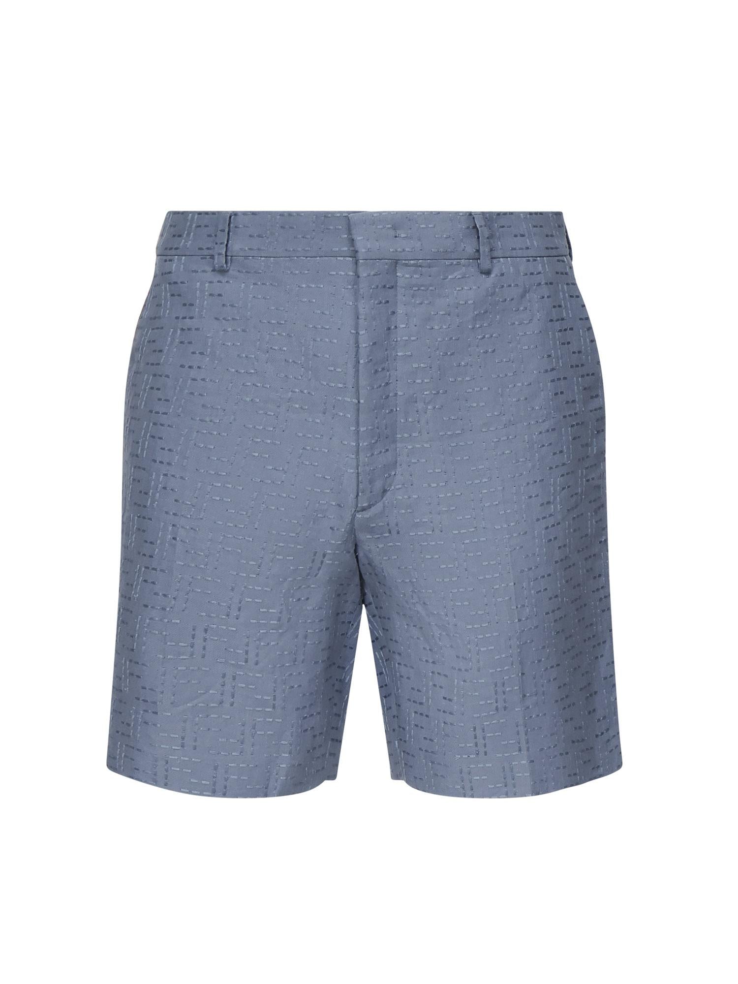 Bermuda in Jacquard FF di lino FB0821 AU6YF0U6K FENDI 
