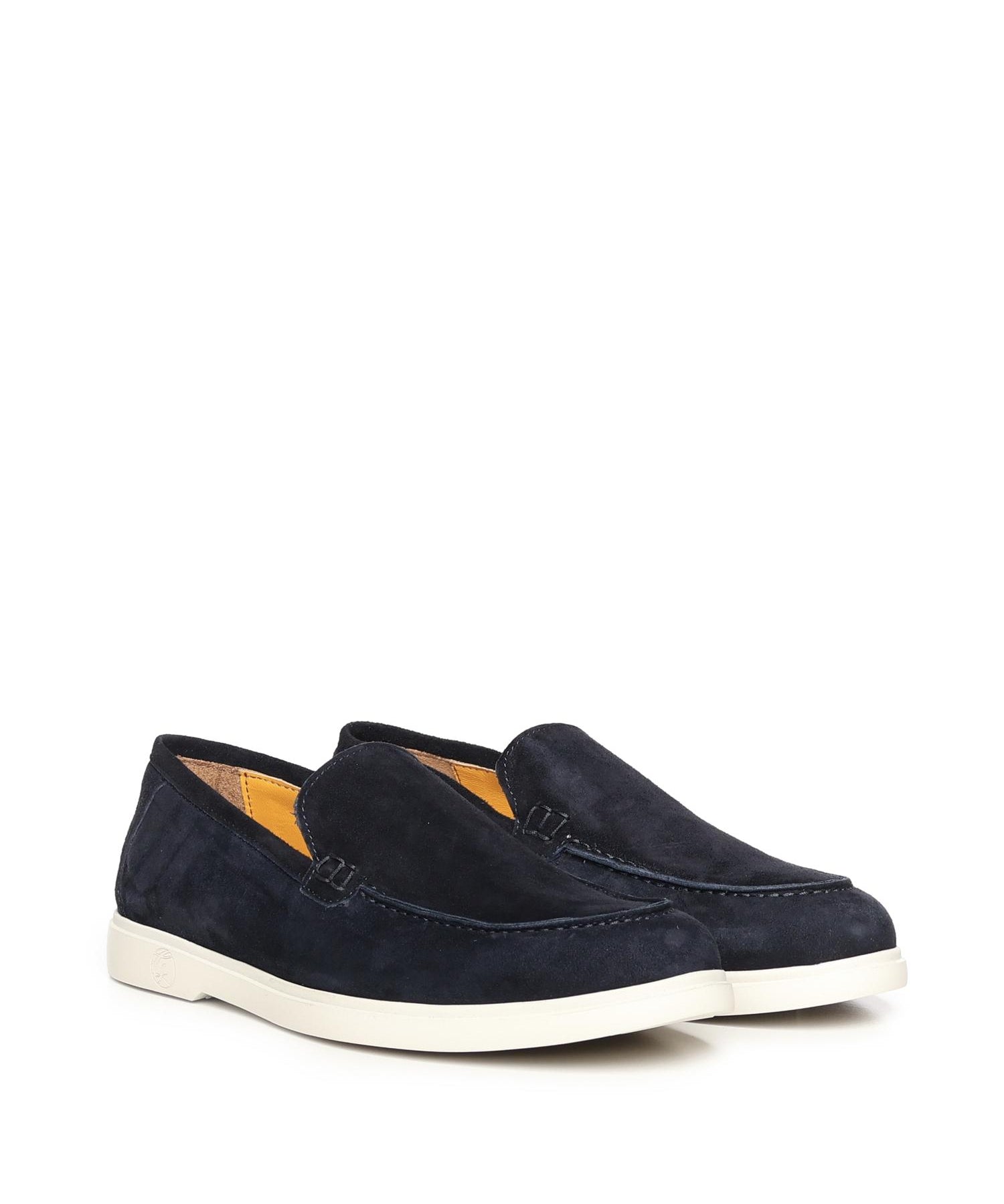 Mocassini Luxe in camoscio LUXE CAMOSCIOBLU GIULIANO GALIANO 