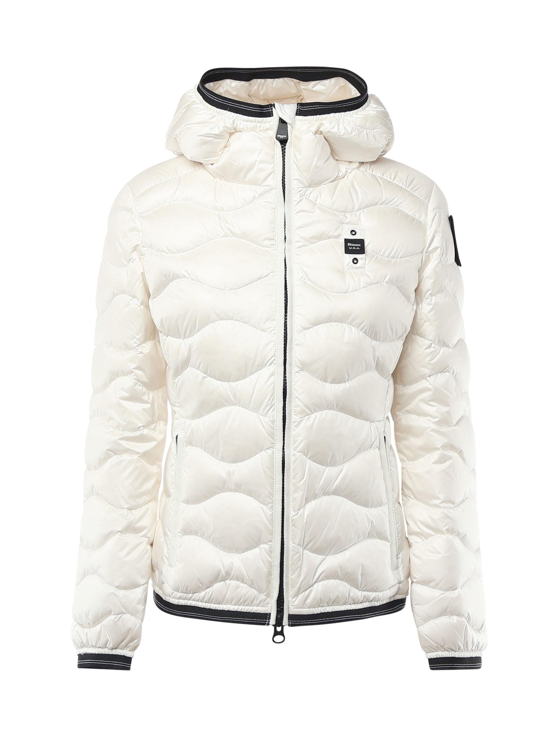 Piumino ad onde Camelia<BR/> 24WBLDC03047 006047100BI BLAUER 