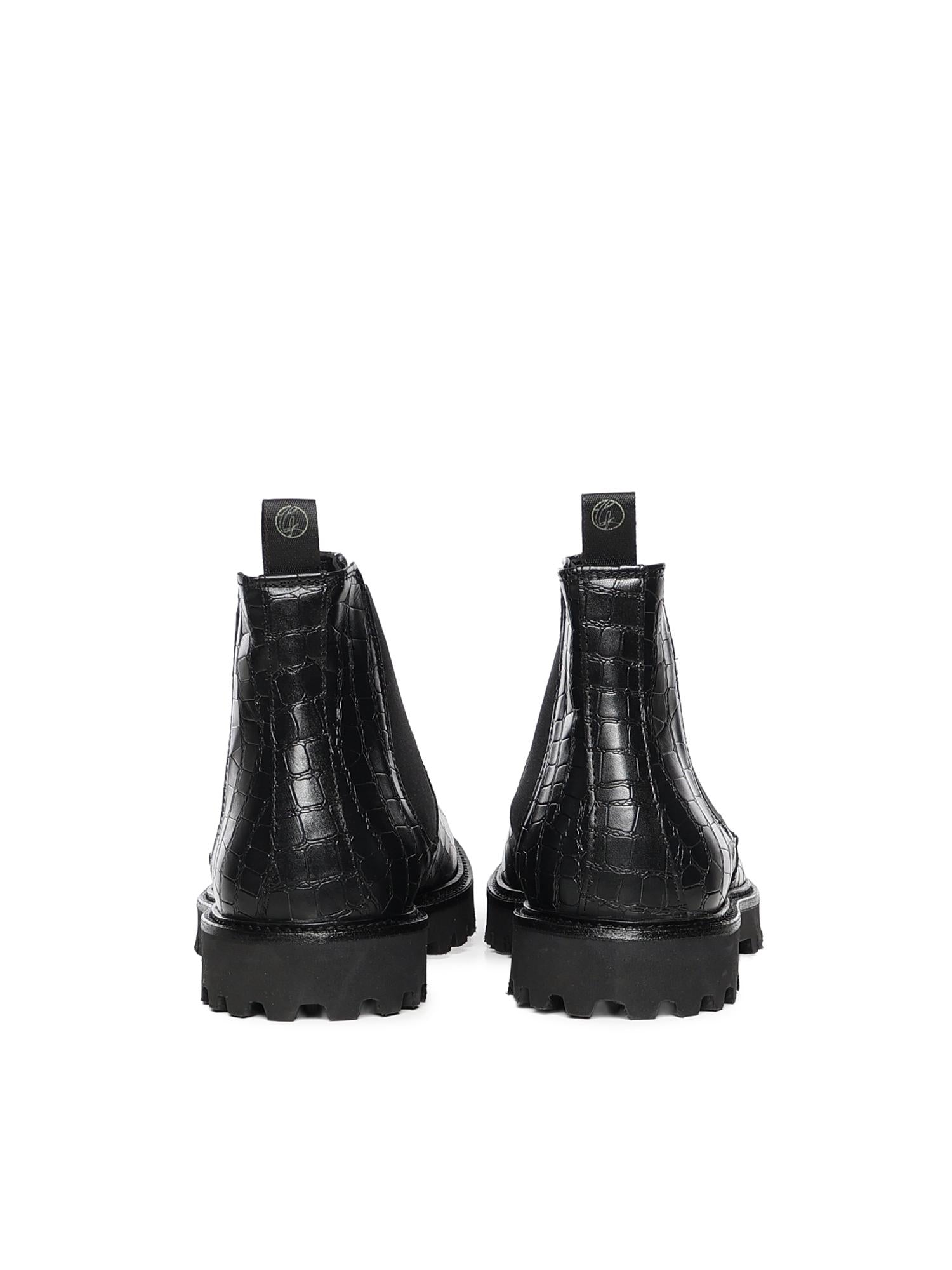 Stivaletto Don in pelle DON VITELLOBLACK GIULIANO GALIANO 